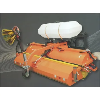 Zametací stroj Zametací kartáč, zametač na čelní nakladač na traktor ZML 220, EURO upínání, šířka 2200 mm