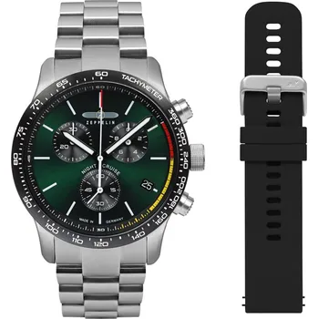 Módní doplněk Zeppelin Dárkový set Night Cruise Quartz 7288M-4_SET + řemínek + 2 měsíce na vrácení zboží