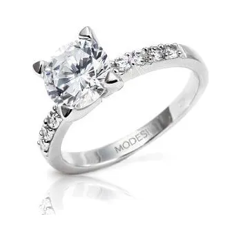 Módní doplněk Modesi Prsten se třpytivými krystaly JTA1001 50 mm + 2 měsíce na vrácení zboží