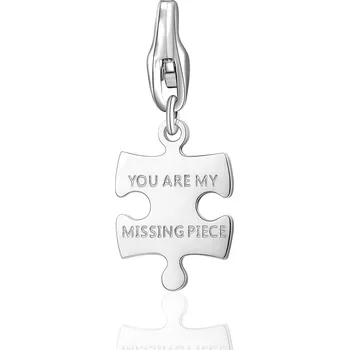 Módní doplněk S'Agapõ Ocelový přívěsek Puzzle Happy SHA389 + 2 měsíce na vrácení zboží