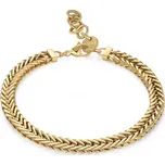 S'Agapõ Pánský pozlacený náramek Ripple SRP53 + 2 měsíce na vrácení zboží