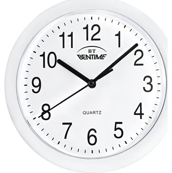 Hodiny Bentime Nástěnné hodiny H06-SW8181W + 2 měsíce na vrácení zboží