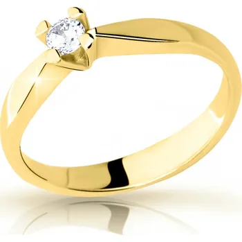 Prsten Cutie Diamonds Zásnubní prsten ze žlutého zlata s diamantem DZ6897-2100-10-X-1 66 mm + 2 měsíce na vrácení zboží