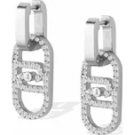 Liu Jo Designové ocelové visací náušnice LJ2811 + 2 měsíce na vrácení zboží