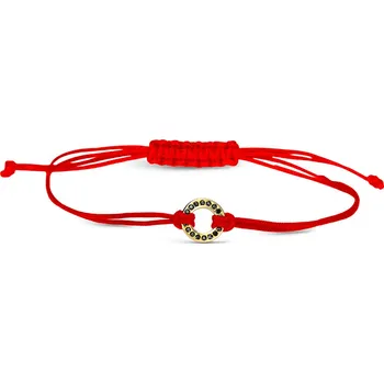 Náramek Cutie Jewellery Červený kabala náramek s ozdobou Z3061-60-BL-X-1 red + 2 měsíce na vrácení zboží