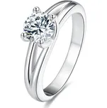 Beneto Stříbrný prsten s krystaly AGG198 58 mm + 2 měsíce na vrácení zboží