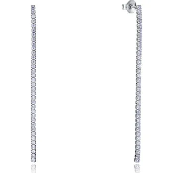 Módní doplněk Viceroy Dlouhé stříbrné náušnice Tennis 2316E000-30 + 2 měsíce na vrácení zboží