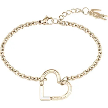 Šperk Lacoste Romantický bronzový náramek Srdíčko Ines 2040327 + 2 měsíce na vrácení zboží