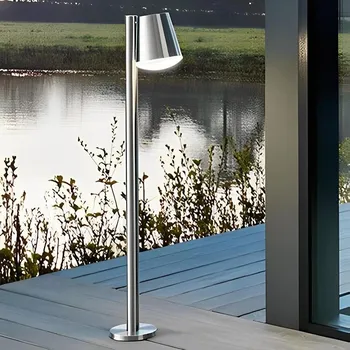 Venkovní osvětlení Eglo 33563 - LED Stm. venkovní lampa CALDIERO-C 1xE27/9W/230V IP44