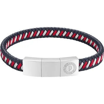 Šperk Police Módní kožený náramek Twist PEAGB0034003 + 2 měsíce na vrácení zboží