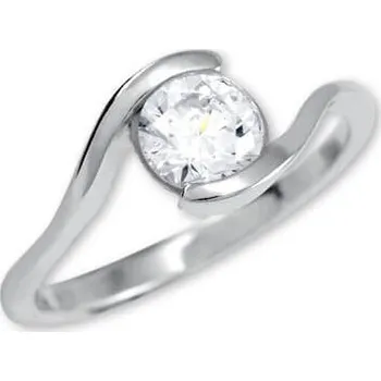 Šperk Soliter Stříbrný zásnubní prsten 426 001 00422 04 58 mm + 2 měsíce na vrácení zboží