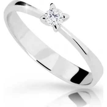 Prsten Cutie Diamonds Nádherný zásnubní prsten z bílého zlata s diamantem DZ6901-1958-10-X-2 54 mm + 2 měsíce na vrácení zboží