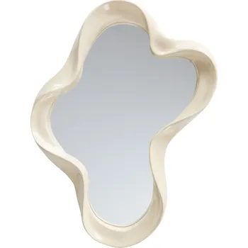 Zrcadlo Jotex Krémově bílé nástěnné zrcadlo FLOATING 61,5 x 46 cm