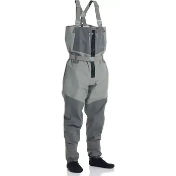 Prsačky Brodící kalhoty Vision Koski ZIP Wader Grey vel. LK