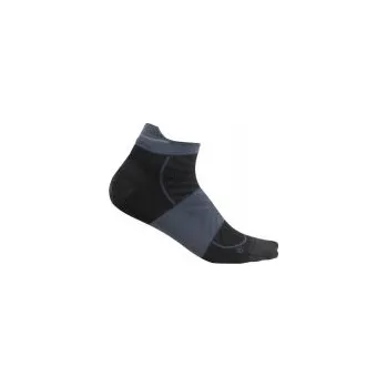 Pánské termo ponožky Icebreaker Mens Merino Run+ Ultralight Micro, Black/Graphite
