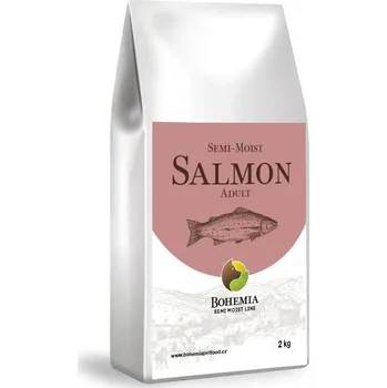 Krmivo pro psa Bohemia Pet Food BOHEMIA SEMI MOIST Adult Salmon Poloměkké granule pro psy, 2 kg