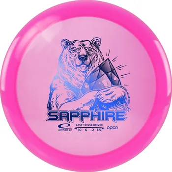 Latitude 64° SAPPHIRE Opto Line Barva: Růžová - transparentní, Váha: 162 g