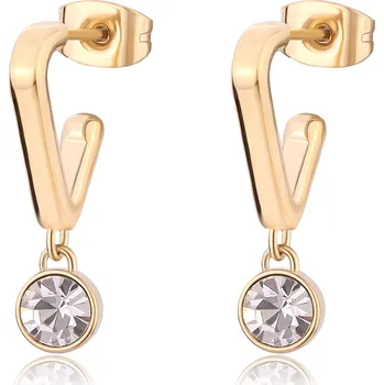 Módní doplněk S'Agapõ Půvabné visací náušnice s krystaly Luce SCE36 + 2 měsíce na vrácení zboží