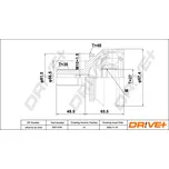 Sada kloubů, hnací hřídel Dr!ve+ DP2110.10.1516