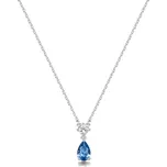 Brosway Půvabný náhrdelník ze stříbra Freedom Blue Fancy FFB109 + 2 měsíce na vrácení zboží