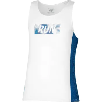 Běžecké oblečení Běžecké tílko Mizuno DryAeroFlow Graphic Tank J2GAB00372 Velikost textilu: M