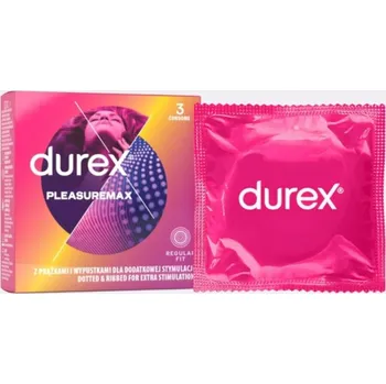 Kondom Durex Pleasuremax 3 ks