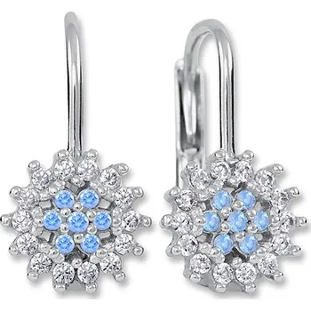 Šperk Soliter Okouzlující stříbrné náušnice se zirkony 436 001 00571 0400500 + 2 měsíce na vrácení zboží