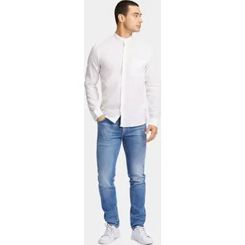 Pánská košile Lindbergh Košile 30-203344A Bílá Slim Fit XXL