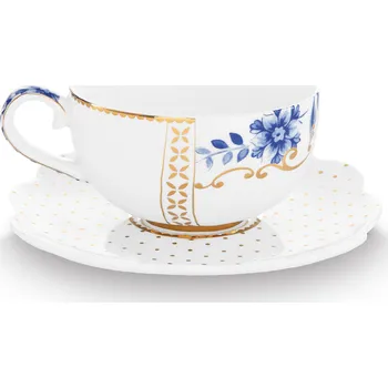 PIP Studio Šálek a podšálek Espresso Royal White 125ml 51.004.036