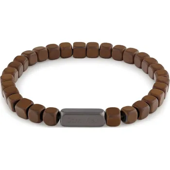 Šperk Calvin Klein Pánský korálkový náramek z oceli 35100061 + 2 měsíce na vrácení zboží