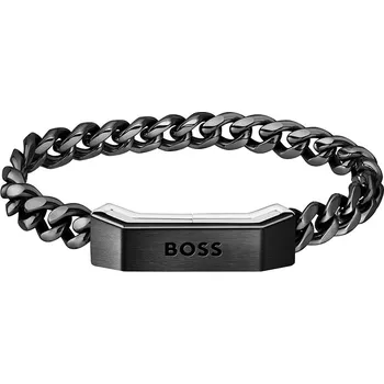 Náramek Hugo Boss Stylový pozlacený náramek Carter 1580316 17,5 cm + 2 měsíce na vrácení zboží