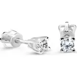 Cutie Diamonds Náušnice z bílého zlata s diamanty DZ61062-30-00-X-2 + 2 měsíce na vrácení zboží