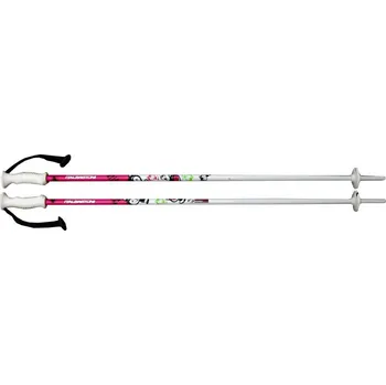 Sjezdová hůlka Dětské lyžařské hůlky Italbastoni bílé s kočkou 90
