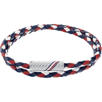 Šperk Tommy Hilfiger Stylový dvojitý kožený náramek 2790472 + 2 měsíce na vrácení zboží