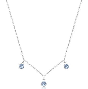 Módní doplněk S'Agapõ Ocelový náhrdelník s kubickými zirkony Dazzly SDZ143 + 2 měsíce na vrácení zboží