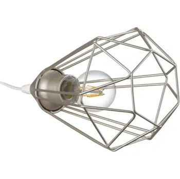 Lampička Eglo 33618 - Stolní svítidlo do zásuvky TARBES 1xE27/60W/230V