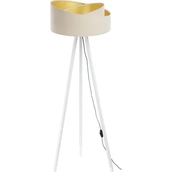 Lampička Stojací lampa GALAXY 1xE27/60W/230V krémová/bílá