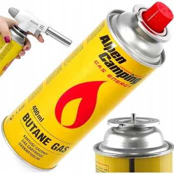 Plynová kartuše CROWNMAN Plynová kartuše Alpen Camping 227g / 400ml