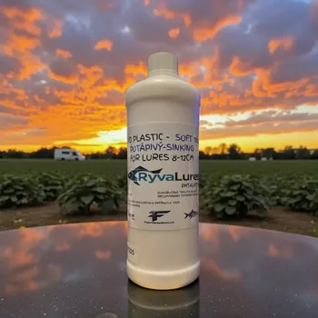 RYVALURES PLASTISOL SOFT-POTÁPIVÝ 1000G (PLASTISOL LIQUID SOFT PLASTIC 1000G)