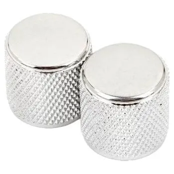 Fender Telecaster/Precision Bass Knurled Chrome Ovládací knoflík (Jako nové)