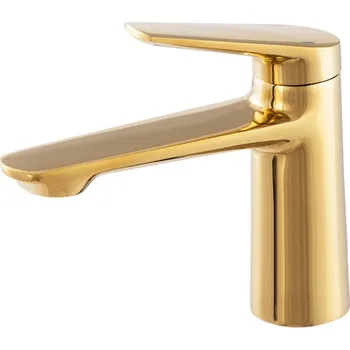 Vodovodní baterie Stojánková umyvadlová baterie Gamma zlatá