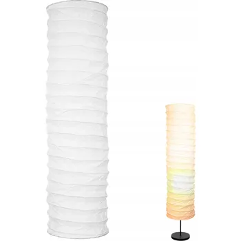 Stínidlo Stínidlo bílé papírové 95x22 cm pro stojací lampu moderní