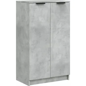 Botník Botník s policemi, betonu šedá, 59x35x100 cm