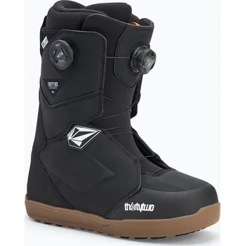 Boty na snowboard Pánské snowboardové boty ThirtyTwo Lashed Double Boa X Volcom '24 black/gum