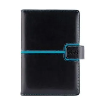 Diář Diář MAGNETIC týdenní speciál A5 2026 - černá/tyrkysová