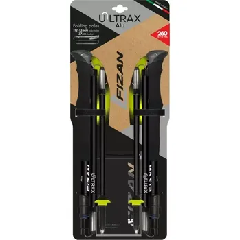 Trekingová hůl FIZAN Ultrax Alu černá