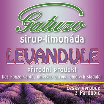Sirup Gatuzo sirup - Levandule