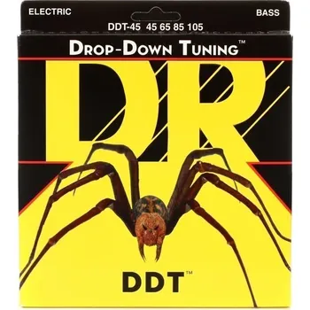Struna pro kytaru a smyčcový nástroj DR Strings DDT-45 Struny pro baskytaru (Jako nové)