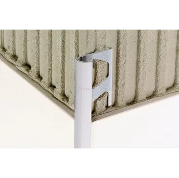 Stavební profil RONDEC-AMGB Ukon. profil H=8mm, délka: 2,5m, Hl. Mosaz broušený