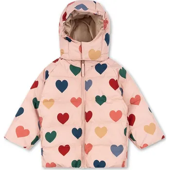 Dívčí bunda Zimní bunda NUKA Coeur Rose Coloré Konges Slojd velikost: 5-6 let (110-116)